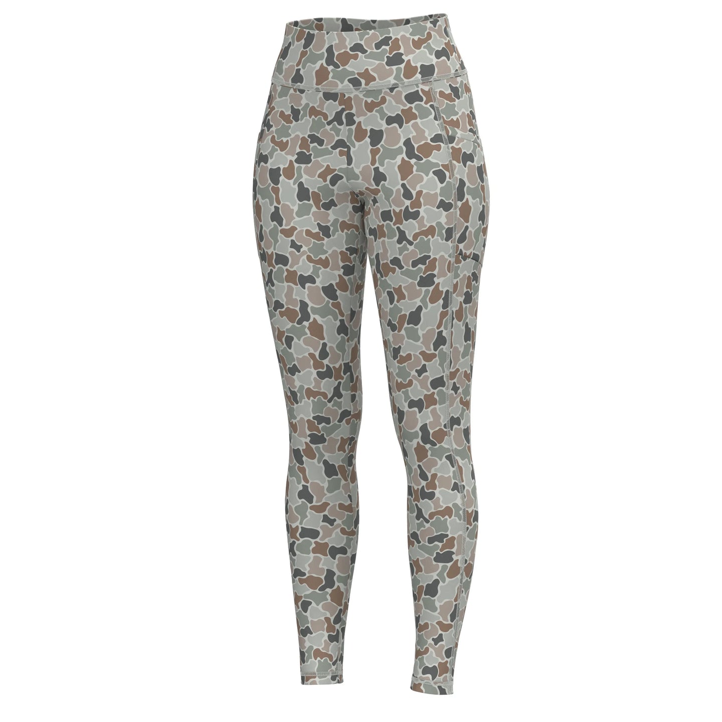 Local Girl Leggings in Forest Camo Flora