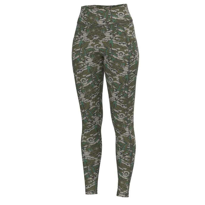Local Girl Leggings in Green Leaf