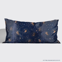 Load image into Gallery viewer, Harry Potter x Kitsch King Satin Pillowcase Midnight at Hogwarts