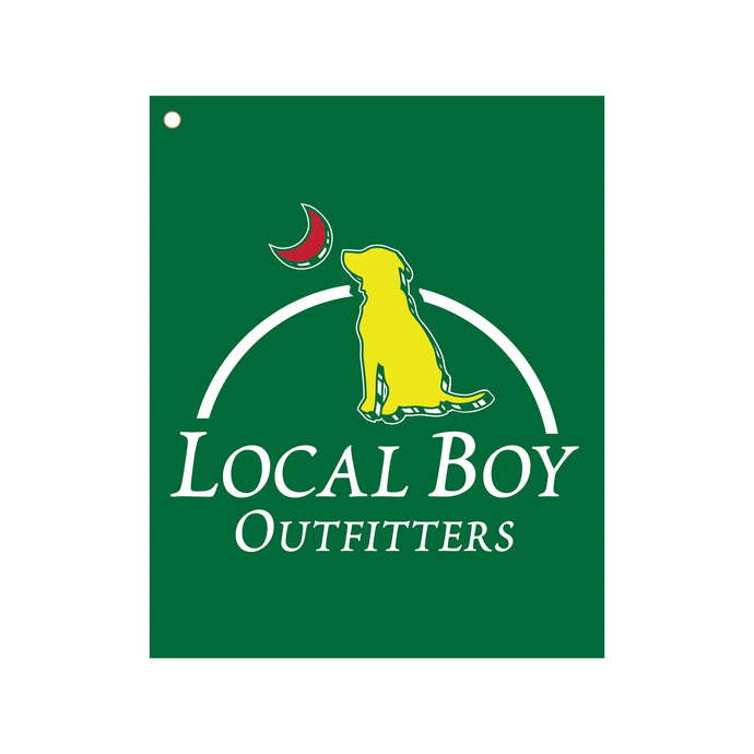 Local Boy Fairway Golf Towel in Green
