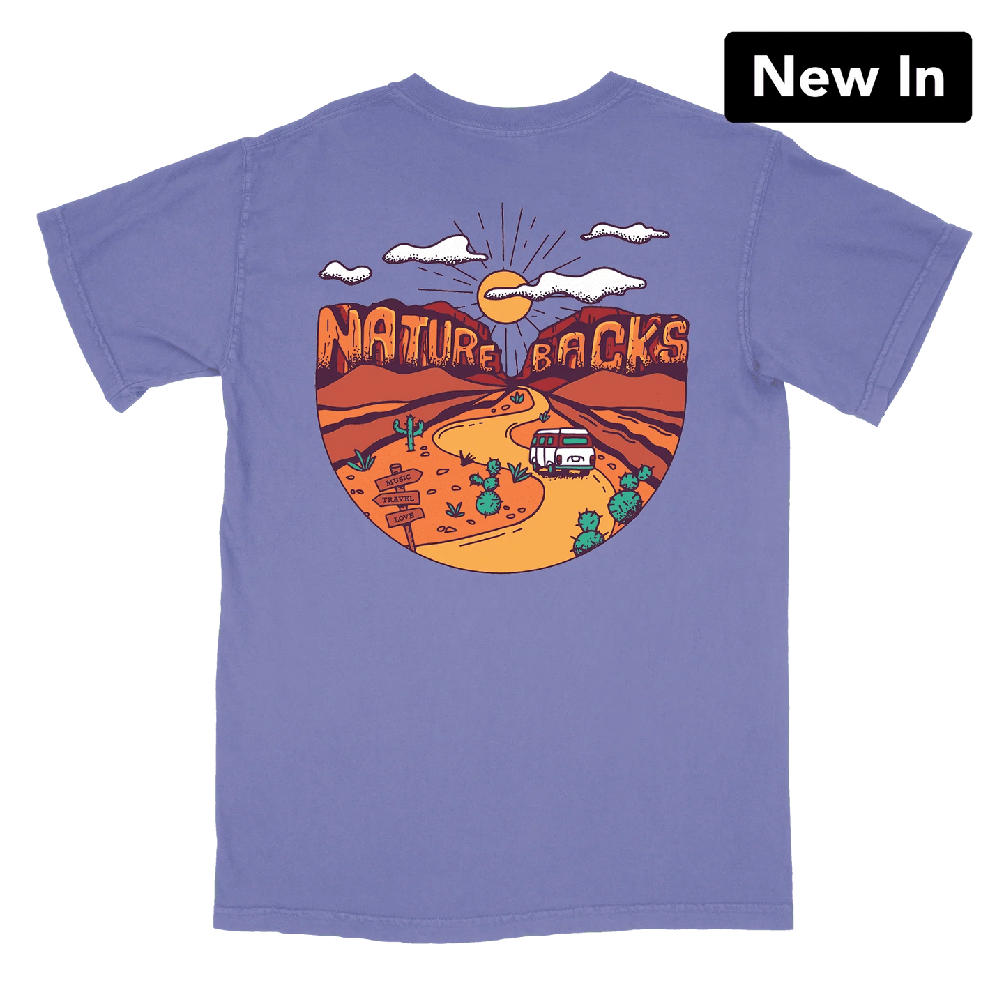 Nature Backs Traveller SS Tee