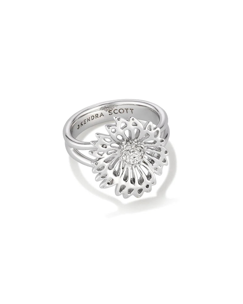 Kendra Scott Brielle Band Ring Silver