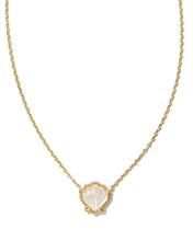 Load image into Gallery viewer, Kendra Scott Brynne Gold Shell Necklace in Gold/Ivory MOP