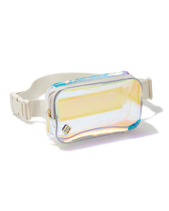 Kendra Scott Clear Iridescent Belt Bag