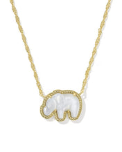 Load image into Gallery viewer, Kendra Scott Elephant Short Pndnt Necklace in Gold