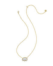 Load image into Gallery viewer, Kendra Scott Elephant Short Pndnt Necklace in Gold