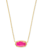 Load image into Gallery viewer, Kendra Scott Elisa Gold Necklace in Azalea Illusion