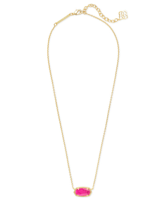 Kendra Scott Elisa Gold Necklace in Azalea Illusion