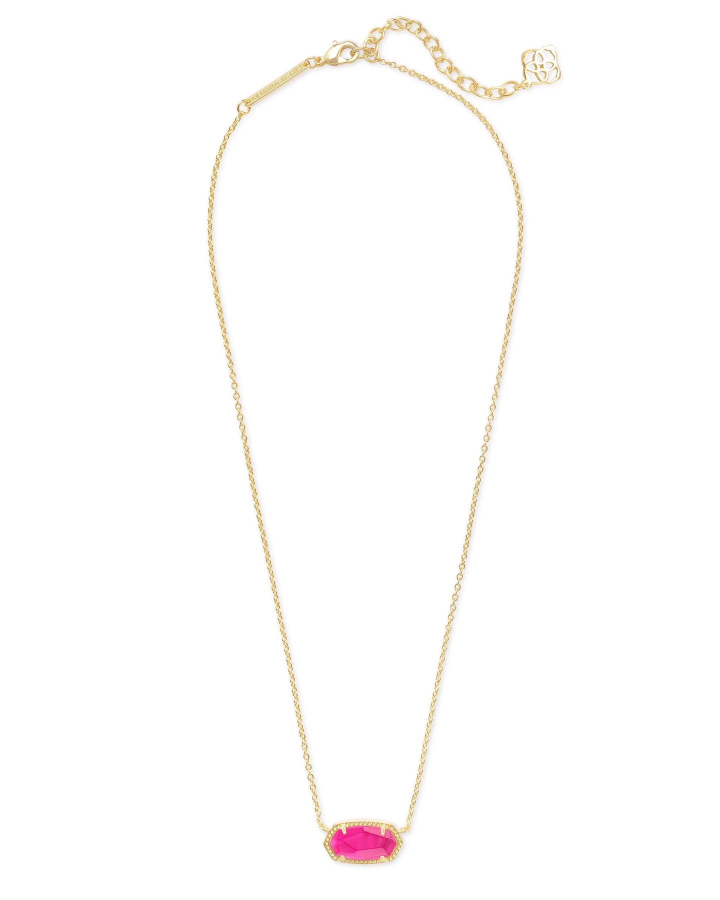 Kendra Scott Elisa Gold Necklace in Azalea Illusion