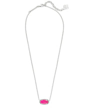 Load image into Gallery viewer, Kendra Scott Elisa Silver Necklace in Azalea Illusion