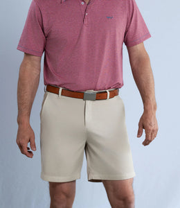 Coastal Cotton Khaki Performance Shorts