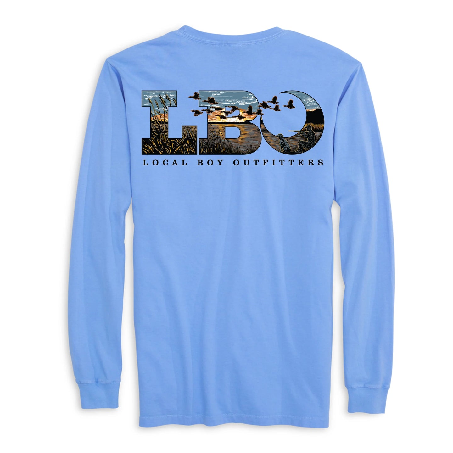 Local Boy LBO Marsh Scene LS Tee