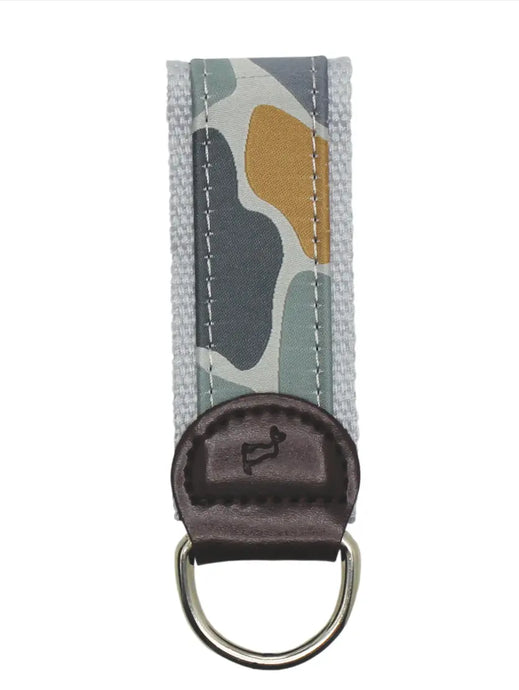 Local Boy Forest Camo Bluff Key Chain