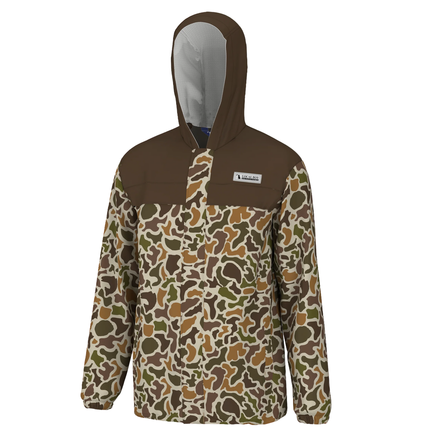 Local Boy Rain Jacket in Localflage Vintage