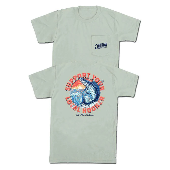 Old Row Local Hooker SS Pocket Tee
