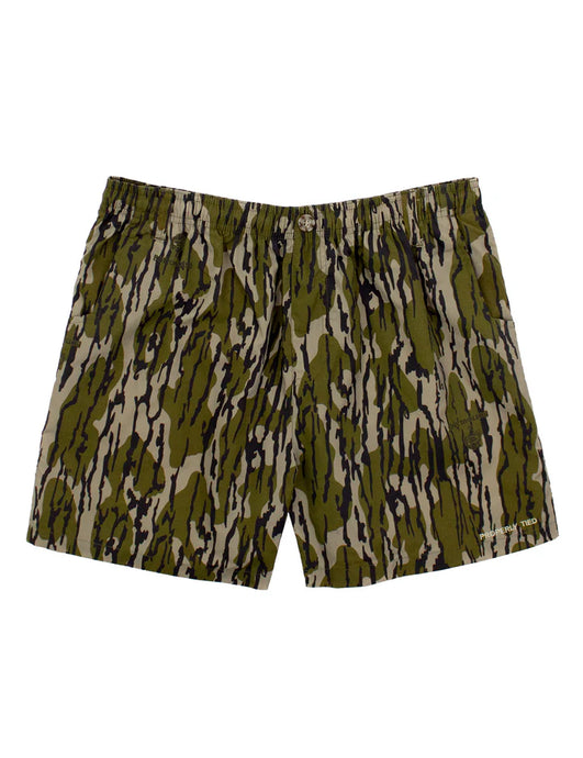 Properly Tied Mossy Oak Mallard Shorts in Original Bottomland