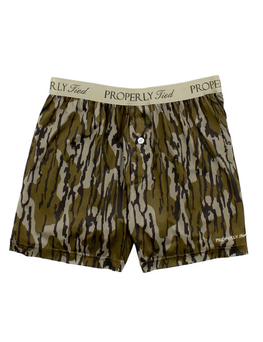 Properly Tied Inlet Boxer Mossy Oak in Original Bottomland