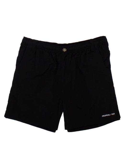 Properly Tied Men's Mallard Shorts Black