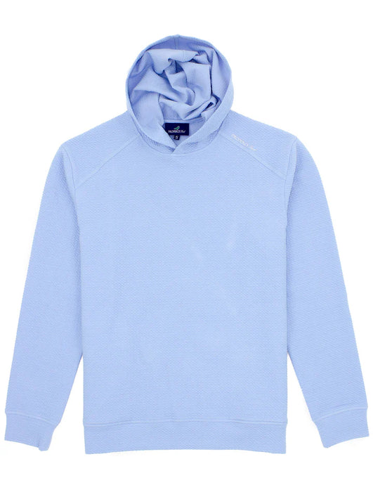 Properly Tied Men's Palmetto Hoodie in Powder Blue