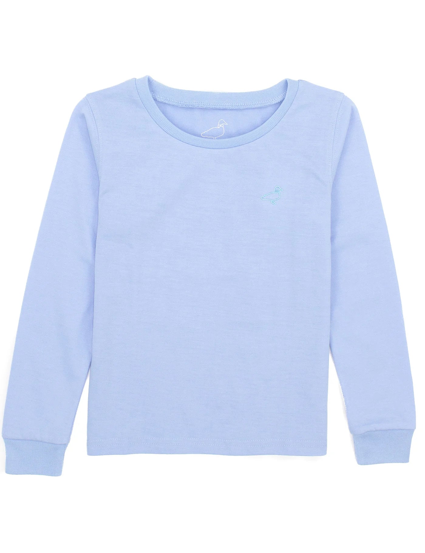 Properly Tied Girls Poppy LS Tee Light Blue