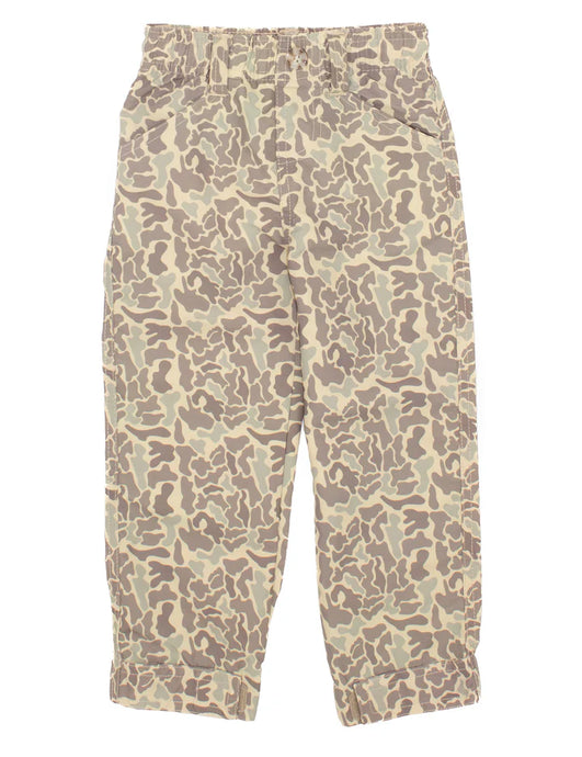 Properly Tied Boys Mallard Pants in Vintage Camo