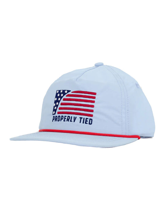 Properly Tied Rope Hat Sport Flag