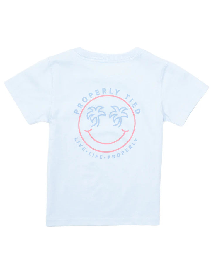 Properly Tied Girls Smiley Tee