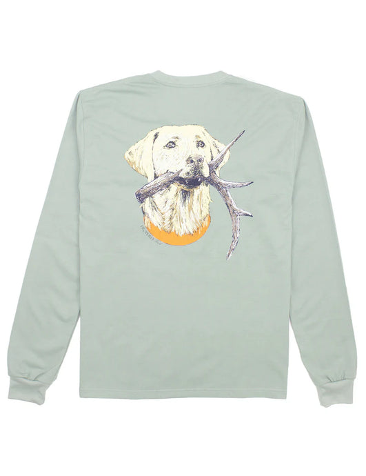 Properly Tied Boys Antler Lab LS Tee