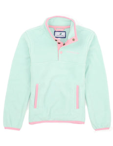 Properly Tied Youth Girls Luna Pullover Beach Glass