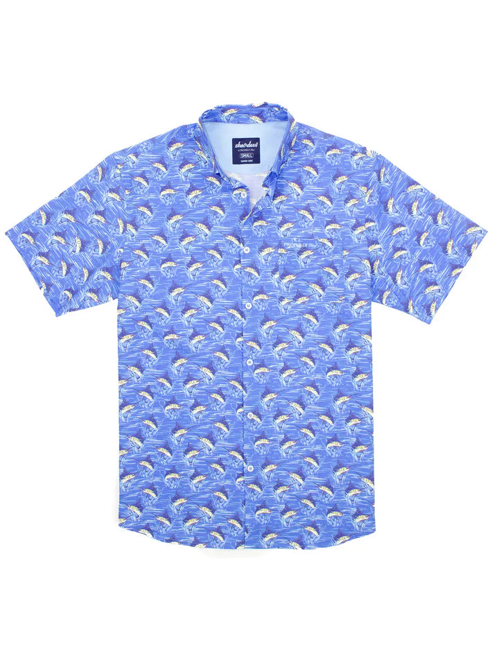 Properly Tied Men's Shordees Summer Shirt Marlin