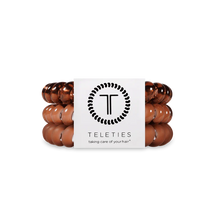 Load image into Gallery viewer, Teleties Mocha Mousse Large Hair Ties