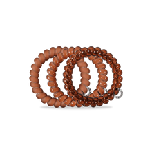 Load image into Gallery viewer, Teleties Mocha Mousse Large Hair Ties