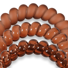 Load image into Gallery viewer, Teleties Mocha Mousse Large Hair Ties
