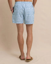 Load image into Gallery viewer, Southern Tide Men&#39;s Ocean Water Stripe Swim Trunk