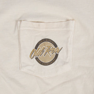 Old Row Deer Camo Circle Logo SS Pocket Tee