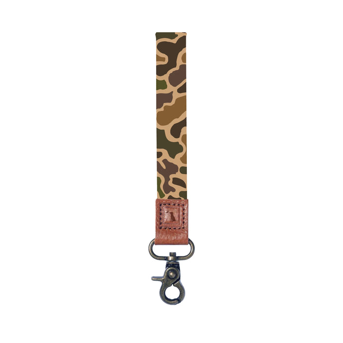Local Boy Wrist Lanyard in Old School Camo