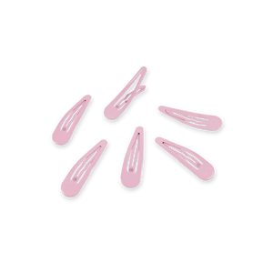 Teleties Snap Clip in Pearly Pink