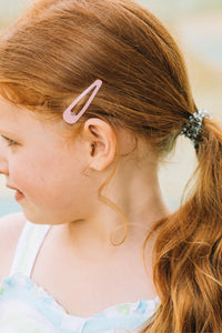 Teleties Snap Clip in Pearly Pink