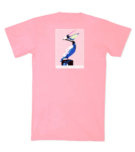 Coastal Cotton Pelican SS Tee Watermelon