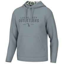 Load image into Gallery viewer, Local Boy Poly Fleece Hoodie in Light Slate