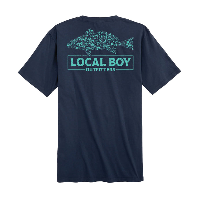 Local Boy Redfish Lures SS Tee