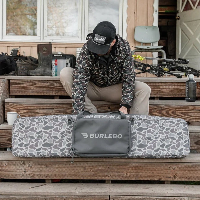 Burlebo Double Rifle Case in Classic Deer Camo