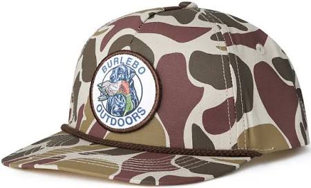 Burlebo Youth Duck & Dog Camo Cap