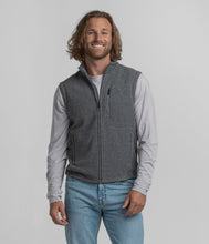 Load image into Gallery viewer, Southern Shirt Co. Basecamp Fleece Vest in Granite