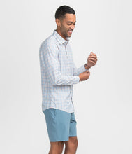 Load image into Gallery viewer, Southern Shirt Company Samford Check LS Dress Shirt in Some Beach