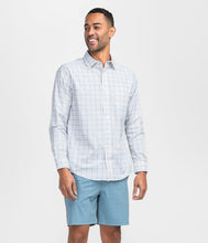 Load image into Gallery viewer, Southern Shirt Company Samford Check LS Dress Shirt in Some Beach