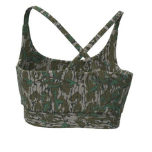 Load image into Gallery viewer, Local Girl Sports Bra in Green Leaf
