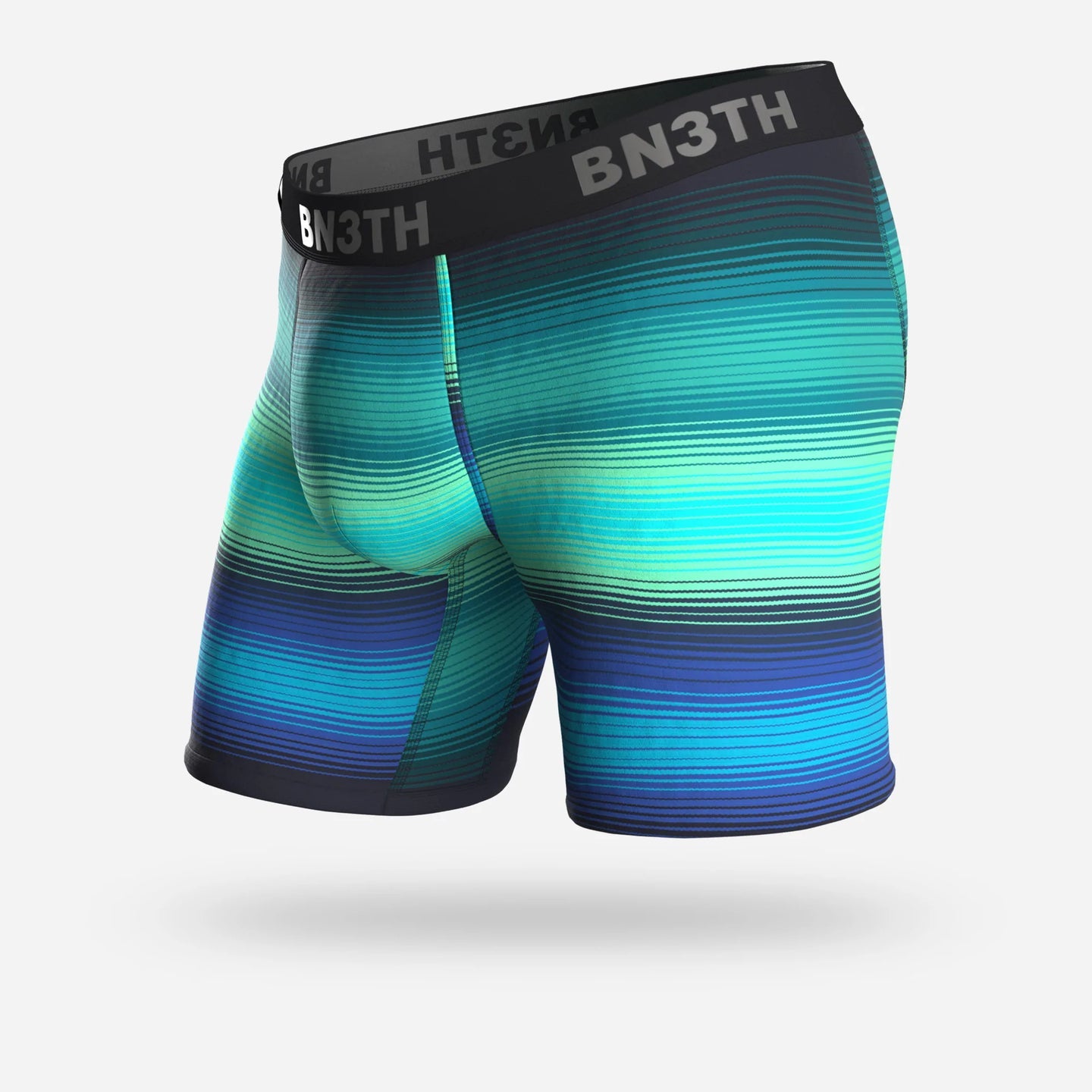 Pro Iconic+ Boxer Brief Rhythm Stripe Ocean