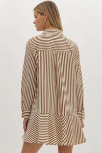 Say It To Me Striped Dress