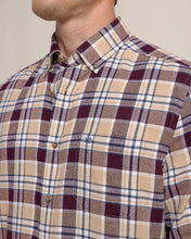 Load image into Gallery viewer, Southern Tide Men&#39;s Sweetgrass Plaid Beach Flannel Sport Shirt